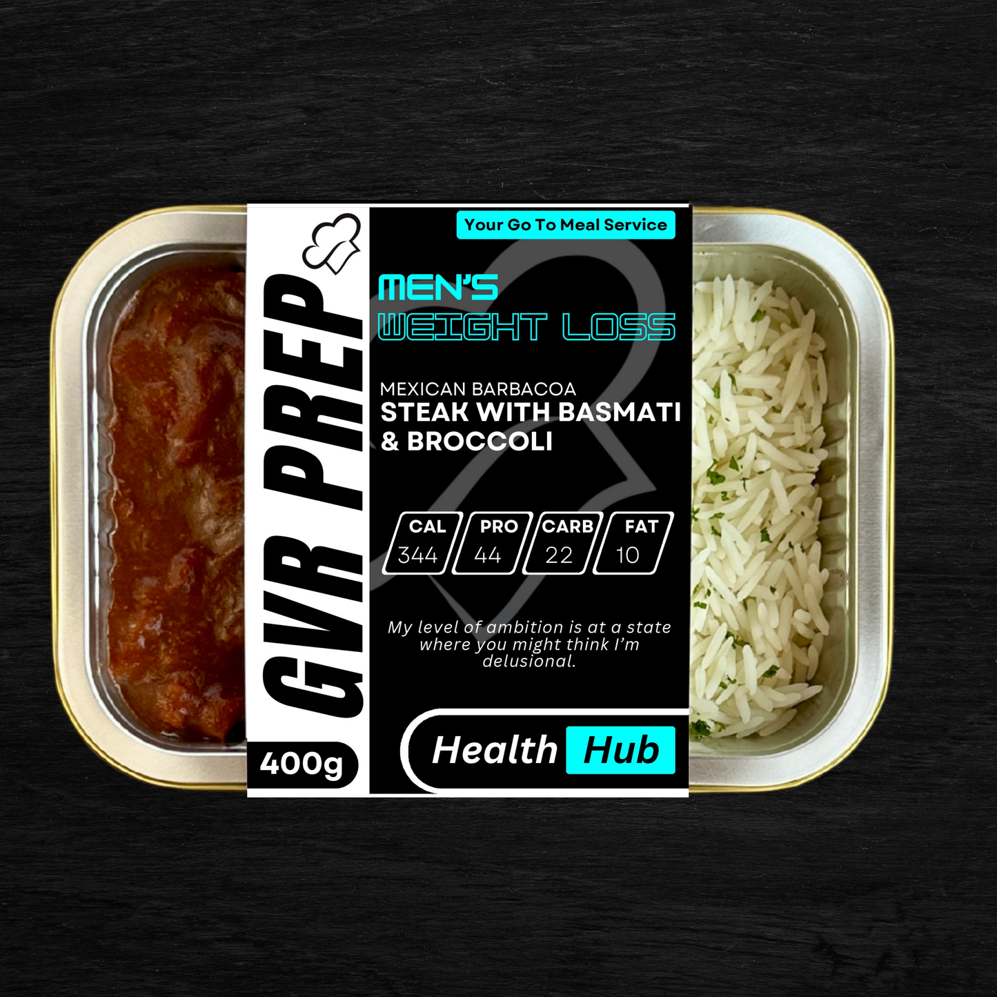 34-Pack Men’s Weight Loss Meals