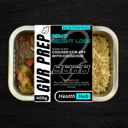 HONEY & SOY CHICKEN STIR-FRY WITH COUSCOUS (400G)