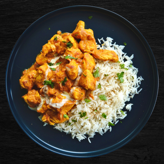 ready made, home cooked, butter chicken, cooked meals, cook at home meals, butter chicken near me, butter chicken sauce, GVR Prep, plated