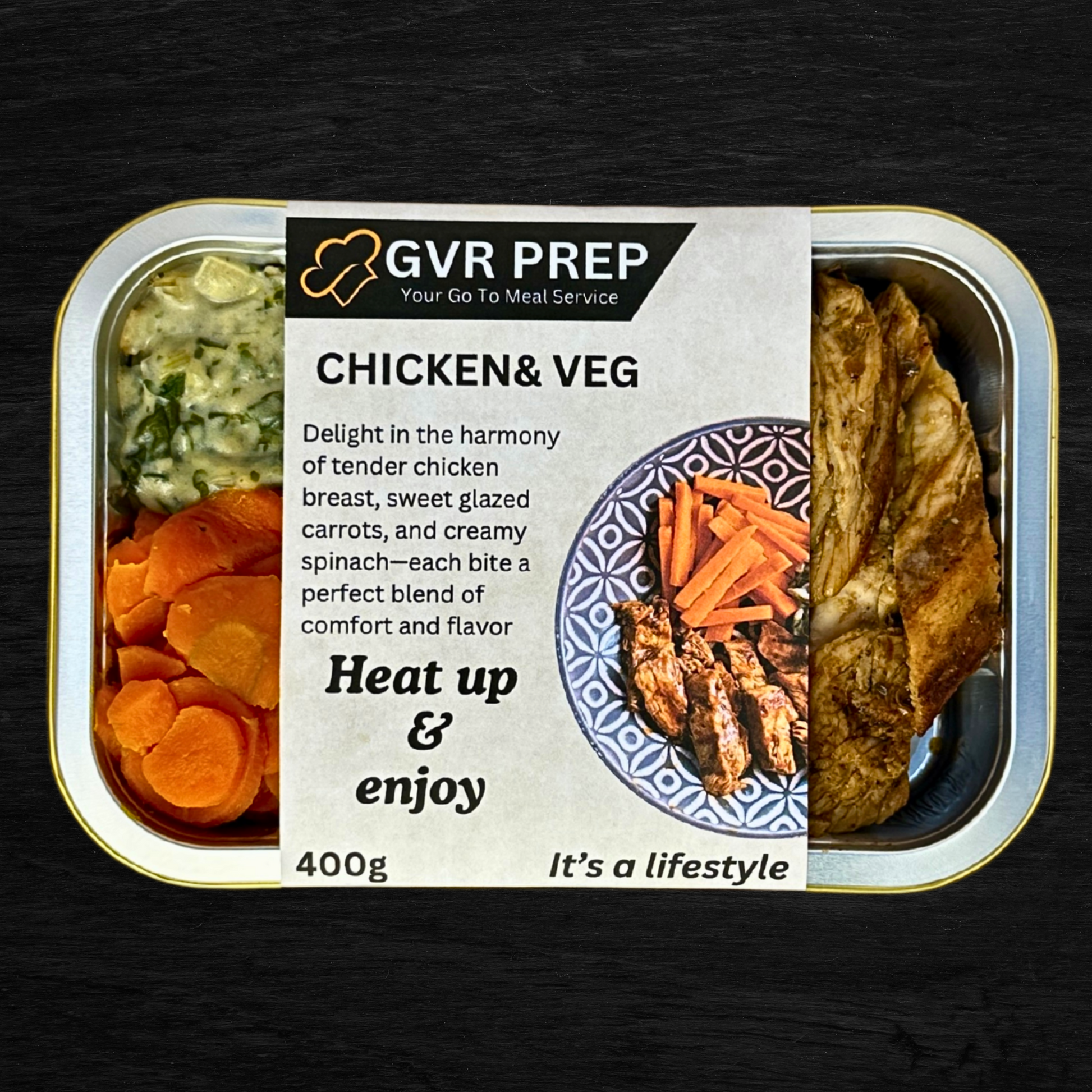 ready made, ready to eat, home cooked, cooked meals, cooked meals delivered to home, home delivered cooked meals, home cooked meals, home meals to cook, cook at home meals, homecooked meals, chicken & Veg, GVR Prep, Packed