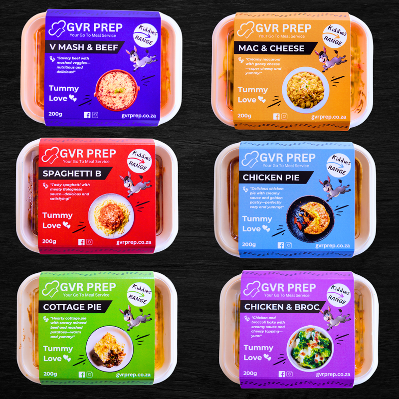 Kiddies meals tailored for young tastes by GVR Prep