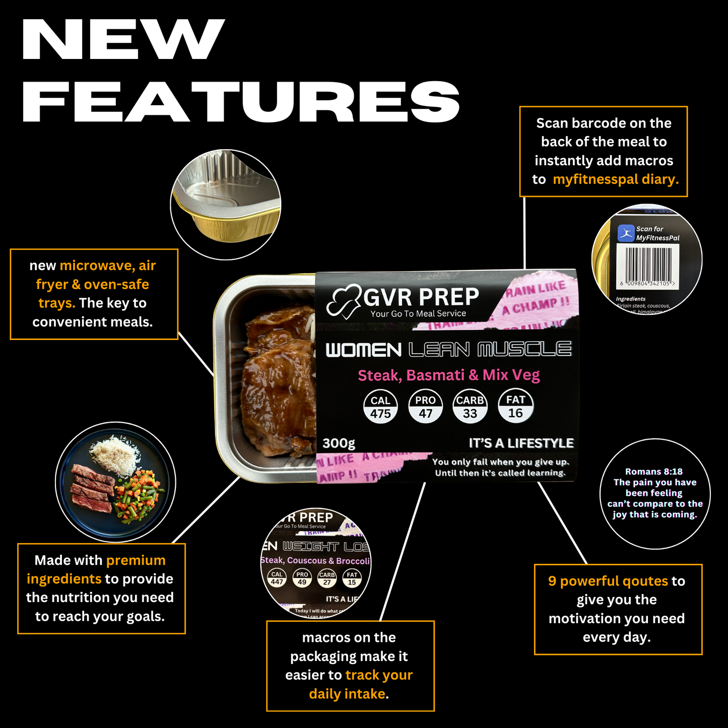 20 X 240g Women's Weight Loss Variety Packs