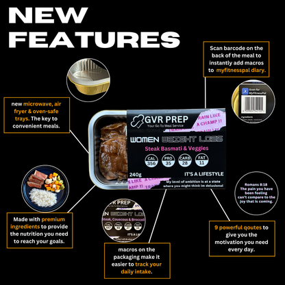 meal prep online, Women's weight loss, meal prep, gym, fitness meals, frozen meals, GVR prep, healthy ready meals delivered, best meal prep, meal prep near me, healthy prepared meals, fitness meals delivered, meal prep company, fit meals, healthy meals delivered, meal prep services, healthy pre made meals, prepared meals for weight loss, best meal prep companies, already prepared meals, Steak, Basmati & Veggies 
