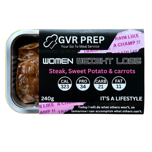 meal prep online, Women's weight loss, meal prep, gym, fitness meals, frozen meals, GVR prep, healthy ready meals delivered, best meal prep, meal prep near me, healthy prepared meals, fitness meals delivered, meal prep company, fit meals, healthy meals delivered, meal prep services, healthy pre made meals, prepared meals for weight loss, best meal prep companies, already prepared meals, Steak, Sweet Potato & carrots 