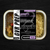 HONEY & SOY CHICKEN STIR-FRY WITH COUSCOUS (300G)