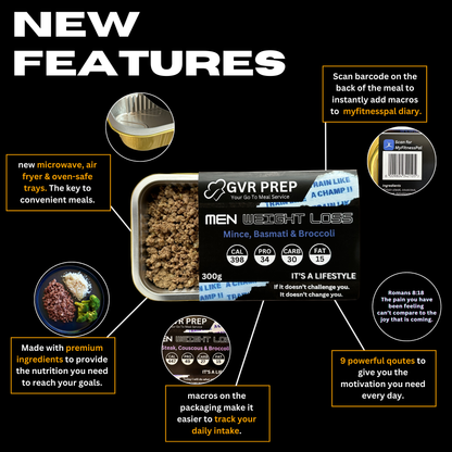 meal prep online, men's weight loss, meal prep, gym, fitness meals, frozen meals, gvr prep, healthy ready meals delivered, best meal prep, meal prep near me, healthy prepared meals, fitness meals delivered, meal prep company, fit meals, healthy meals delivered, meal prep services, healthy pre made meals, prepared meals for weight loss, best meal prep companies, already prepared meals, Mince, Basmati & Broccoli