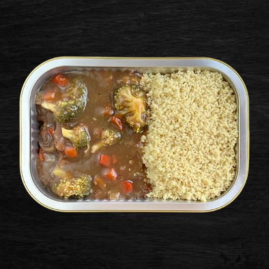 HONEY & SOY STEAK STIR-FRY WITH COUSCOUS (300G)