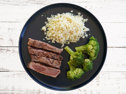 Steak, Couscous & Steamed Broccoli (300g) M