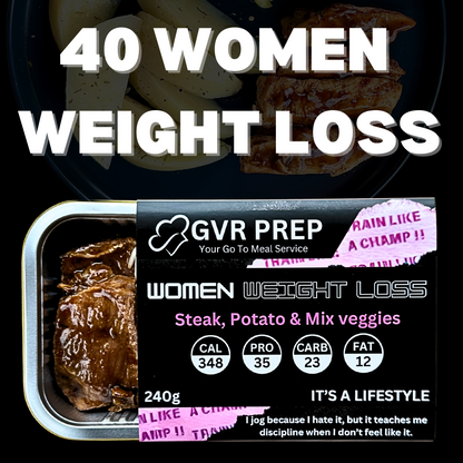 40 Pack Women's Weight Loss Meals