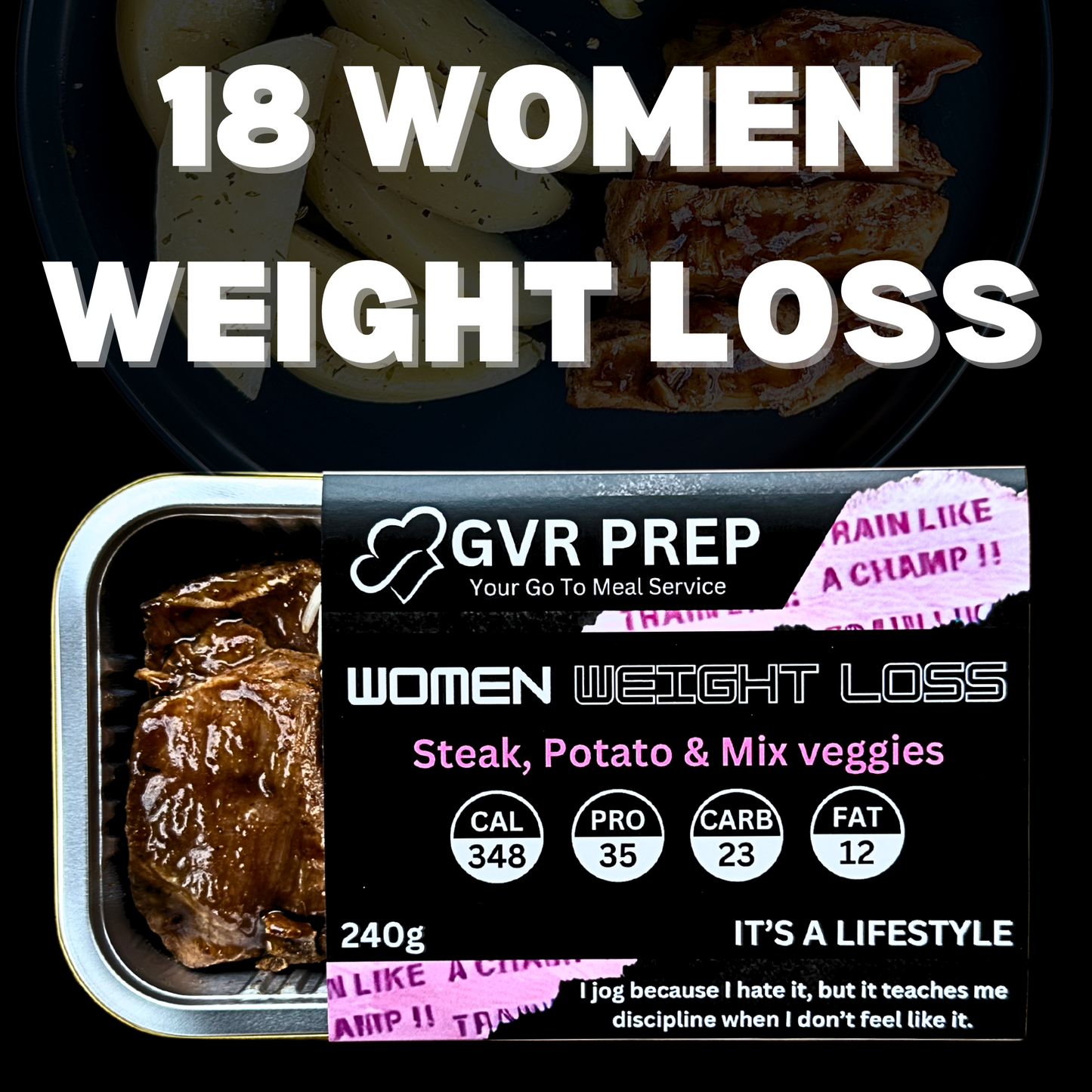 18 Pack Women's Weight Loss Meals