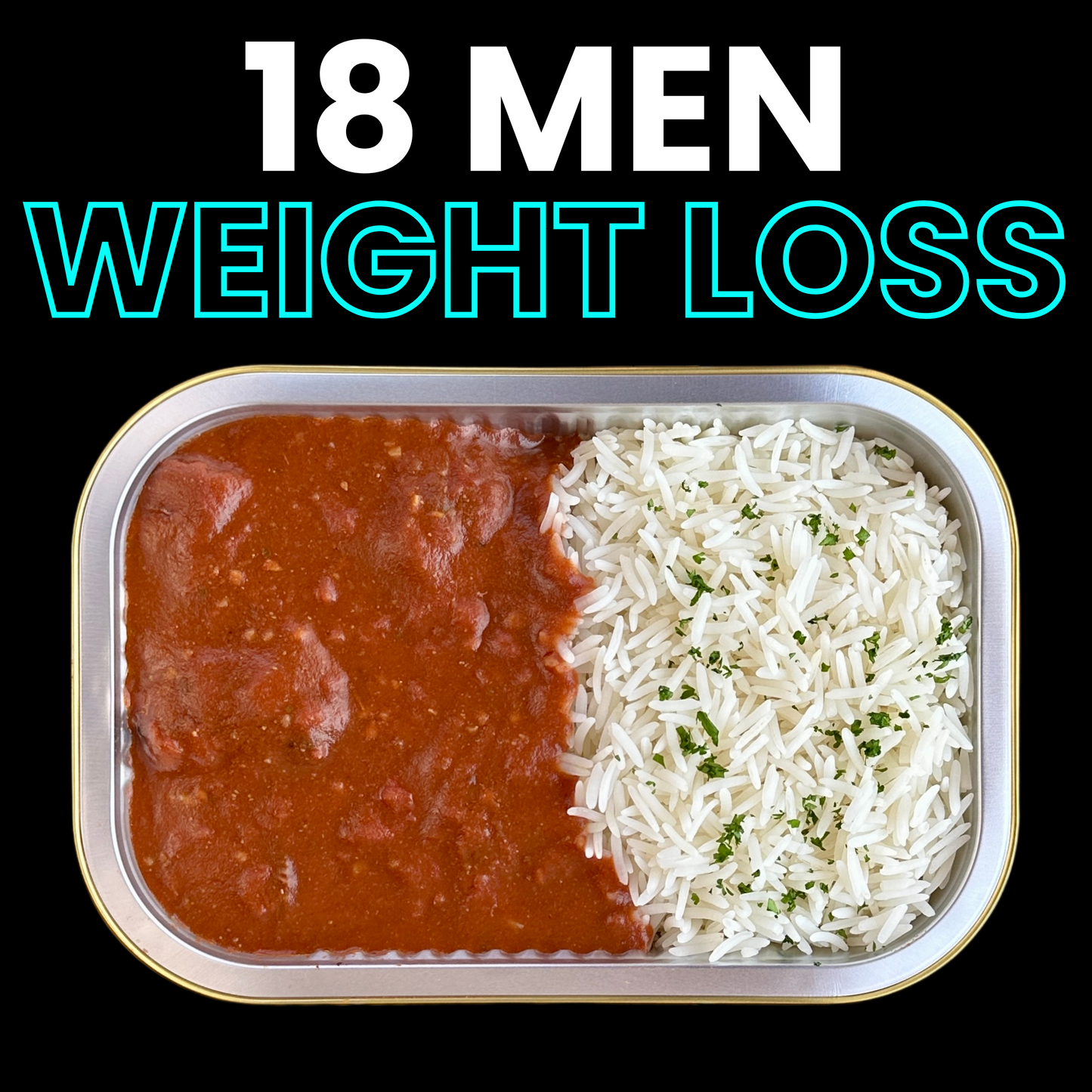 18-Pack Men’s Weight Loss Meals