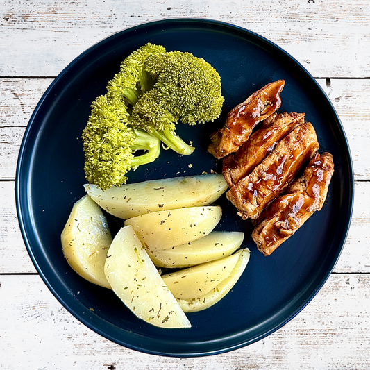 Chicken, Potato & Steamed Broccoli (500g)