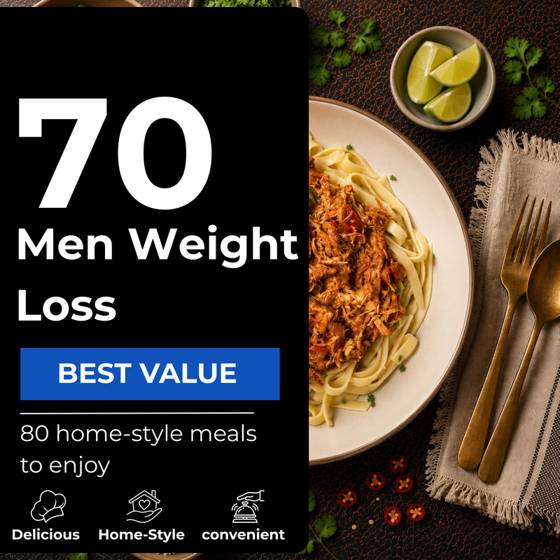 70 men weight loss