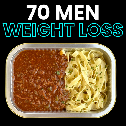 70-Pack Men’s Weight Loss Meals