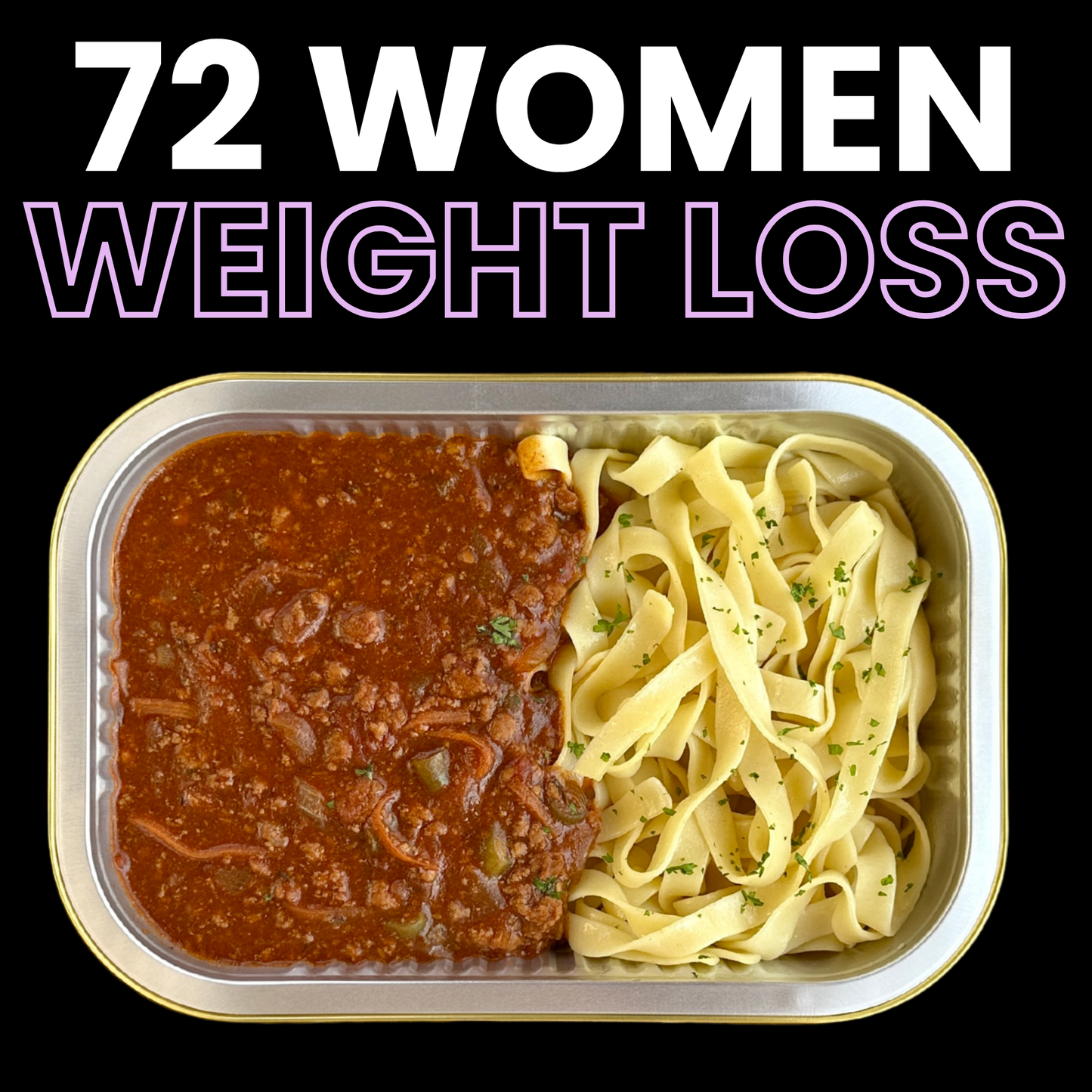 72-Pack Women’s Weight Loss Meals
