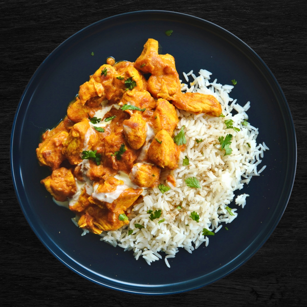 ready made, home cooked, butter chicken, cooked meals, cook at home meals, butter chicken near me, butter chicken sauce, GVR Prep, plated 