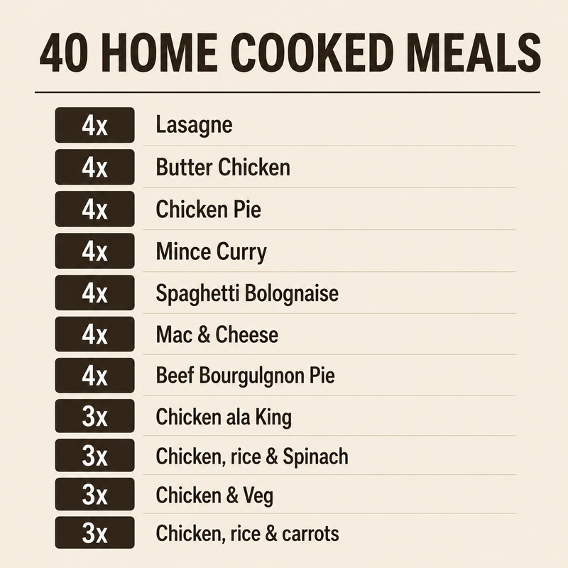 40 Home Cooked