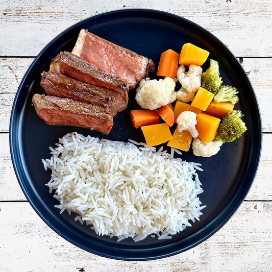meal prep online, healthy food prep delivery, prepared meals near me, Ready made, frozen meals, GVR Prep, fitness meals, bulking meals, gym, meal prep, meal prep delivered, fitness meals delivered, fit meals, gym meals delivered, ready made meals, healthy ready made meals, pre prepared meals, meal prep meals, food prep meals, Bulking Meals, Bulking Meals Steak, Basmati & Roast Veg 